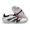 adidas Predator Elite Tongue FG Bianco Nero Rosso