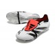 adidas Predator Elite Tongue FG Bianco Nero Rosso
