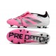 adidas Predator Elite Tongue FG Rosa Bianco Nero