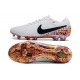 Nike Tiempo Legend X Elite FG Nuove Bianco Nero Arancione