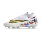 Scarpe Nike Phantom GX Elite DF FG Bianco Oro