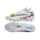 Scarpe Nike Phantom GX Elite DF FG Bianco Oro