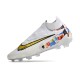Scarpe Nike Phantom GX Elite DF FG Bianco Oro