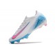 Nuove Nike Zoom Mercurial Vapor 16 Elite FG Bianco Blu Rosa