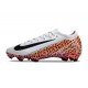 Nuove Nike Zoom Mercurial Vapor 16 Elite FG Bianco Nero Arancio