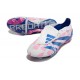 adidas Predator Elite Tongue FG Bianco Blu Rosa