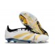 Scarpe adidas Predator 24 Elite FT FG Ftwr Bianco Oro Met