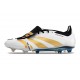 Scarpe adidas Predator 24 Elite FT FG Ftwr Bianco Oro Met