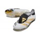 Scarpe adidas Predator 24 Elite FT FG Ftwr Bianco Oro Met