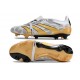 Scarpe adidas Predator 24 Elite FT FG Bianco Nero Core Oro Met