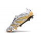 Scarpe adidas Predator 24 Elite FT FG Bianco Nero Core Oro Met