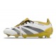 Scarpe adidas Predator 24 Elite FT FG Bianco Nero Core Oro Met