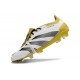 Scarpe adidas Predator 24 Elite FT FG Bianco Nero Core Oro Met