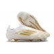 Adidas F50 Ellite Senza Lacci FG Ftwr Bianco Oro Met Ftwr Bianco