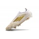 Adidas F50 Ellite Senza Lacci FG Ftwr Bianco Oro Met Ftwr Bianco