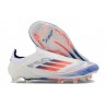 Adidas F50 Ellite Senza Lacci FG Ftwr Bianco Rosso Solare Blu Lucido