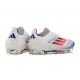 Adidas F50 Ellite Senza Lacci FG Ftwr Bianco Rosso Solare Blu Lucido