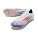 Adidas F50 Ellite Senza Lacci FG Ftwr Bianco Rosso Solare Blu Lucido