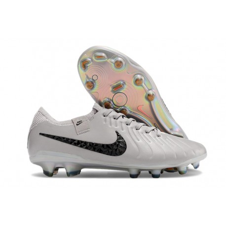 Nike Tiempo Legend X Elite FG Nuove Grigio Atmosfera Nero