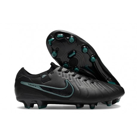 Nike Tiempo Legend X Elite FG Nuove Nero Deep Jungle