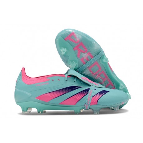 Scarpe adidas Predator 24 Elite FT FG Blu Rosa