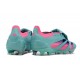 Scarpe adidas Predator 24 Elite FT FG Blu Rosa