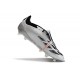 adidas Predator 24 Elite Tongue FG Argento Nero