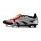adidas Predator 24 Elite Tongue FG Nero Argento Rosso