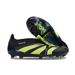 adidas Predator 24 Elite Tongue FG Nero Verde