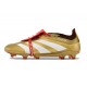 adidas Predator 24 Elite Tongue FG Oro Met Bianco Rosso