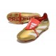adidas Predator 24 Elite Tongue FG Oro Met Bianco Rosso
