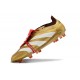 adidas Predator 24 Elite Tongue FG Oro Met Bianco Rosso