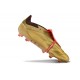 adidas Predator 24 Elite Tongue FG Oro Met Bianco Rosso