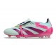 adidas Predator 24 Elite Tongue FG Almost Blu Lucid Rosa Semi Giallo Solare
