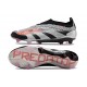 adidas Predator Elite Senza Lacci FG Argento Nero Rosso