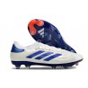 adidas Copa Pure 2 + Elite FG Pelle Ftwr Bianco Blu Lucido Rosso Solare
