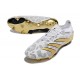 Scarpe adidas Predator Elite FG Bianco Grigio Oro