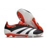 Scarpe adidas Predator Elite FG Nero Bianco Rosso