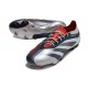 Scarpe adidas Predator Elite FG Argento Nero Rosso