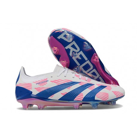 Scarpe adidas Predator Elite FG Bianco Rosa Blu