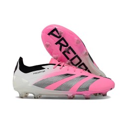 Scarpe adidas Predator Elite FG Rosa Bianco Nero