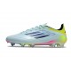 Nuove Scarpe Adidas F50 Ellite FG Blu Nero Giallo