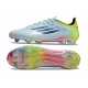 Nuove Scarpe Adidas F50 Ellite FG Blu Nero Giallo