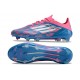 Nuove Scarpe Adidas F50 Ellite FG Solar Blu Ftwr Bianco Solar Rosa