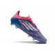 Nuove Scarpe Adidas F50 Ellite FG Solar Blu Ftwr Bianco Solar Rosa
