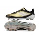 Nuove Scarpe Adidas F50 Ellite FG Oro Met Nero Bianco