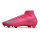 Nike Zoom Mercurial Superfly 10 Elite FG Rosa Grigio