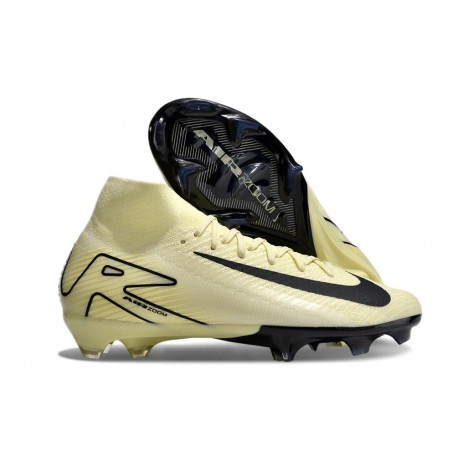 Nike Zoom Mercurial Superfly 10 Elite FG Lemonade Nero