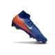 Nike Zoom Mercurial Superfly 10 Elite FG Blu Arancio Bianco