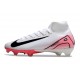 Nike Zoom Mercurial Superfly 10 Elite FG Bianco Rosso Nero